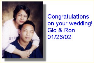 [ Glo and Ron ]